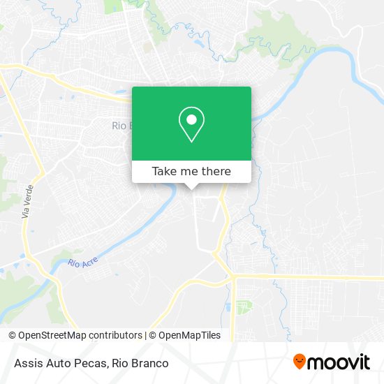 Assis Auto Pecas map