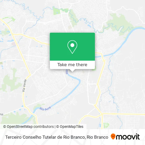 Terceiro Conselho Tutelar de Rio Branco map