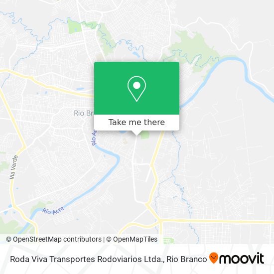 Roda Viva Transportes Rodoviarios Ltda. map