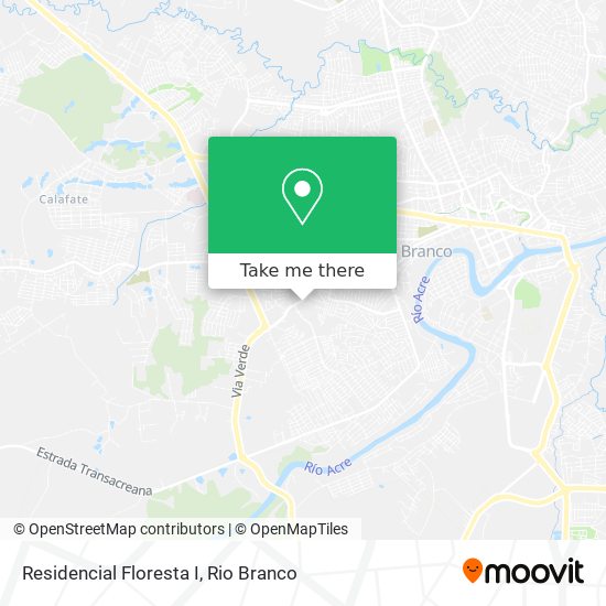 Residencial Floresta I map