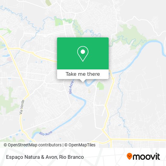 Espaço Natura & Avon map