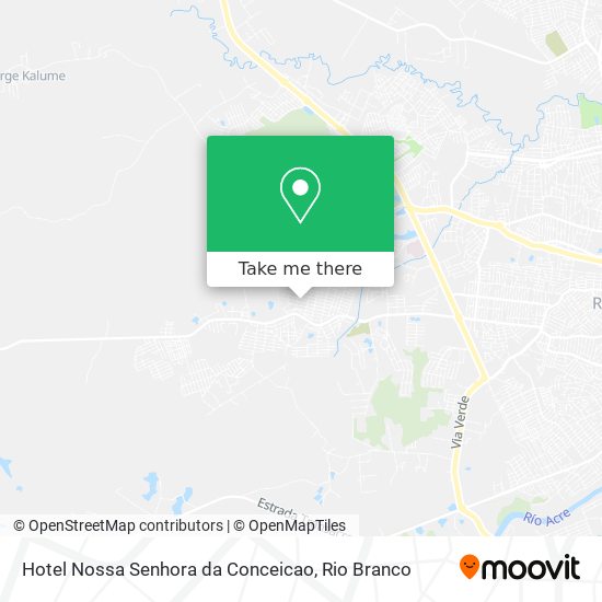 Hotel Nossa Senhora da Conceicao map