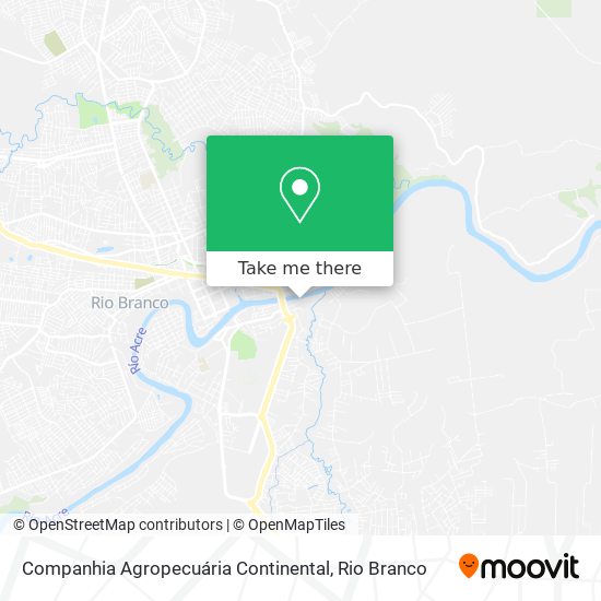 Companhia Agropecuária Continental map