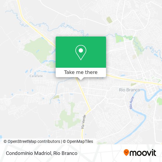 Condomínio Madriol map