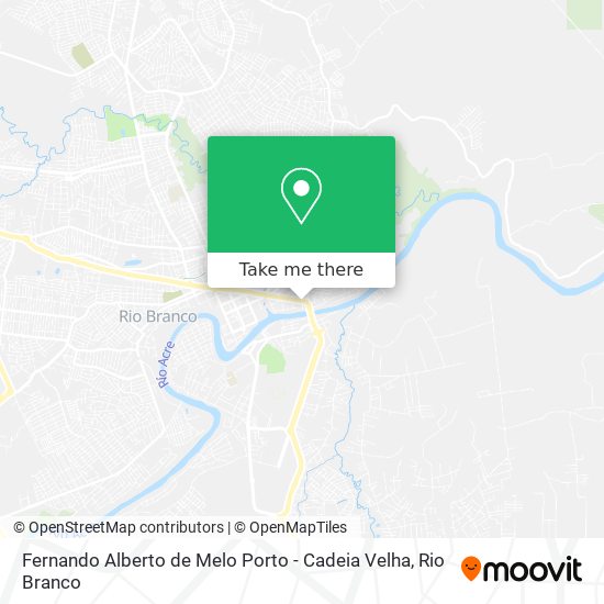 Fernando Alberto de Melo Porto - Cadeia Velha map