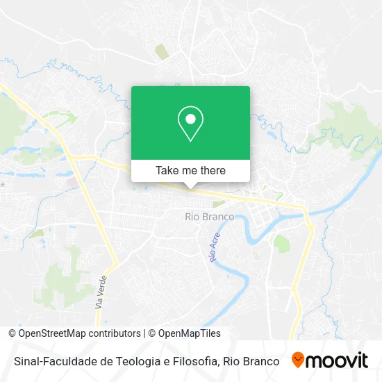 Sinal-Faculdade de Teologia e Filosofia map