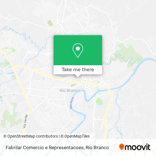 Fabrilar Comercio e Representacoes map