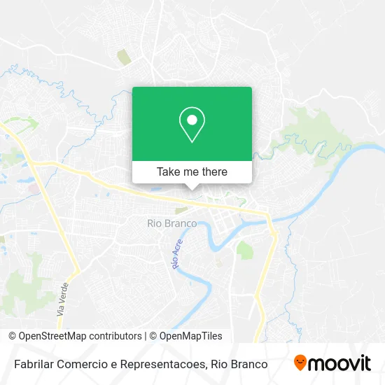 Fabrilar Comercio e Representacoes map