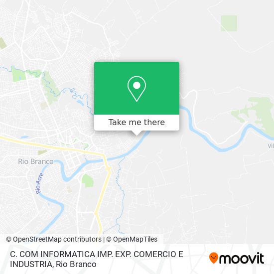 C. COM INFORMATICA IMP. EXP. COMERCIO E INDUSTRIA map