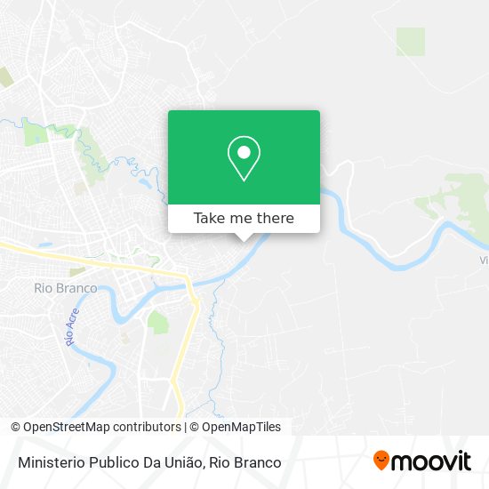 Ministerio Publico Da União map