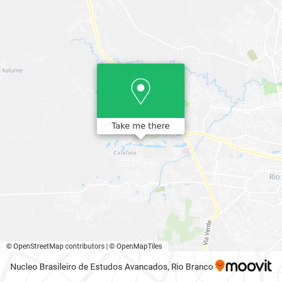 Nucleo Brasileiro de Estudos Avancados map