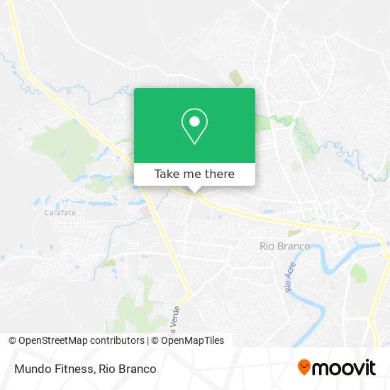 Mundo Fitness map