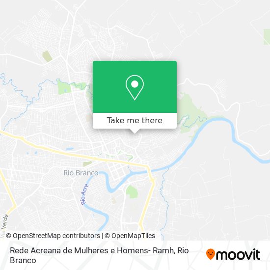 Rede Acreana de Mulheres e Homens- Ramh map