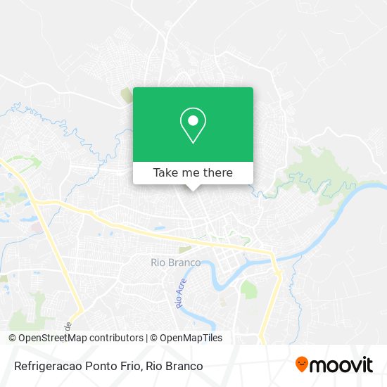 Refrigeracao Ponto Frio map