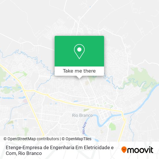 Mapa Etenge-Empresa de Engenharia Em Eletricidade e Com