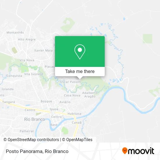 Posto Panorama map