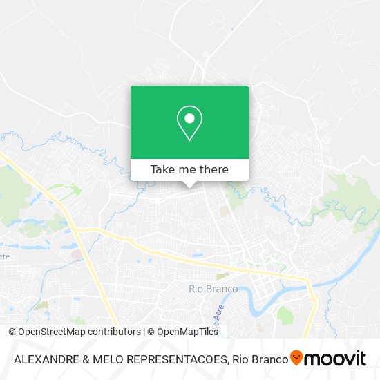 ALEXANDRE & MELO REPRESENTACOES map