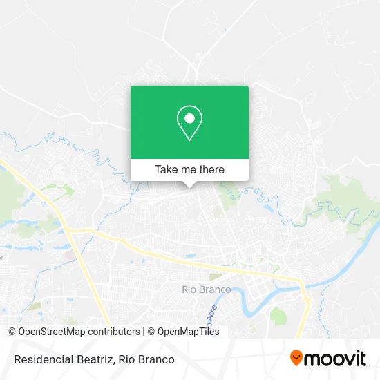 Residencial Beatriz map