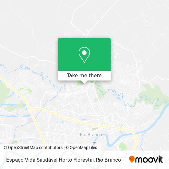 Espaço Vida Saudável Horto Florestal map