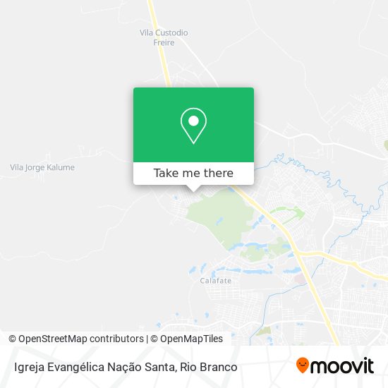 Igreja Evangélica Nação Santa map