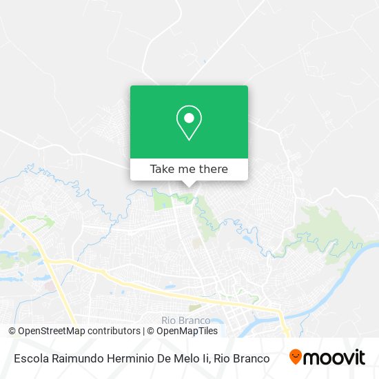 Mapa Escola Raimundo Herminio De Melo Ii