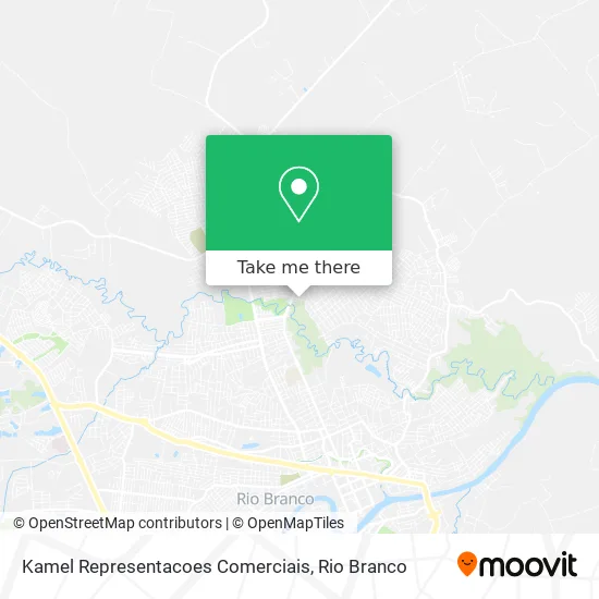Kamel Representacoes Comerciais map