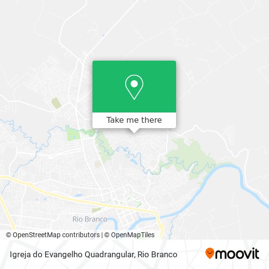 Igreja do Evangelho Quadrangular map