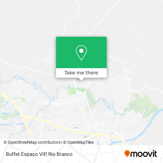 Buffet Espaço VIP map