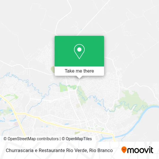 Churrascaria e Restaurante Rio Verde map