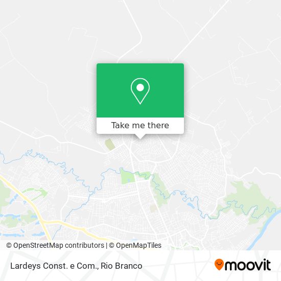 Lardeys Const. e Com. map