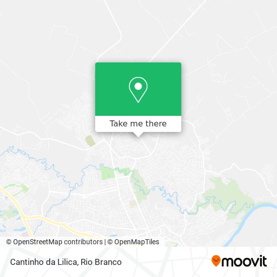 Cantinho da Lilica map