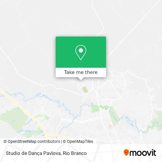 Studio de Dança Pavlova map