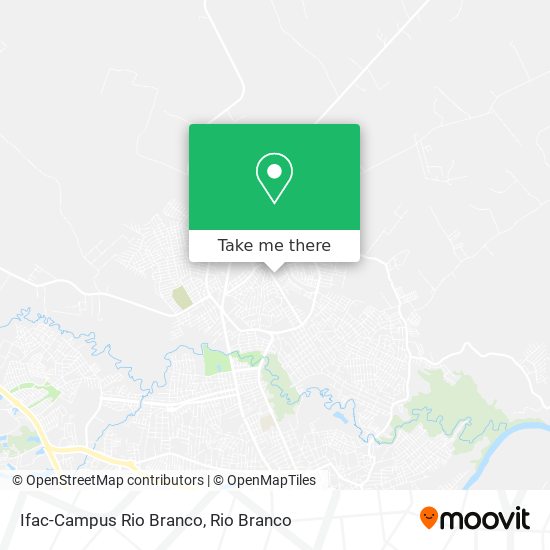 Ifac-Campus Rio Branco map