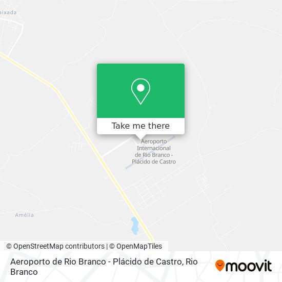 Aeroporto de Rio Branco - Plácido de Castro map