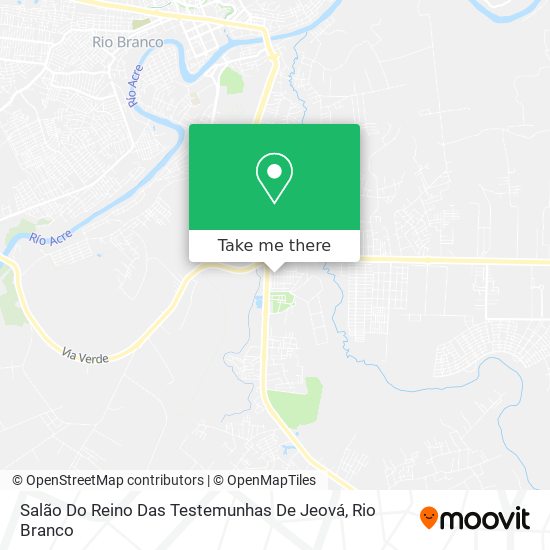 Salão Do Reino Das Testemunhas De Jeová map