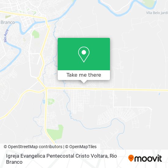 Igreja Evangelica Pentecostal Cristo Voltara map