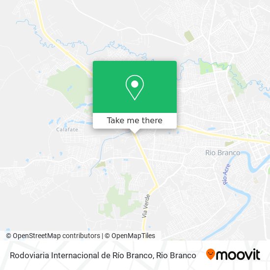 Rodoviaria Internacional de Río Branco map