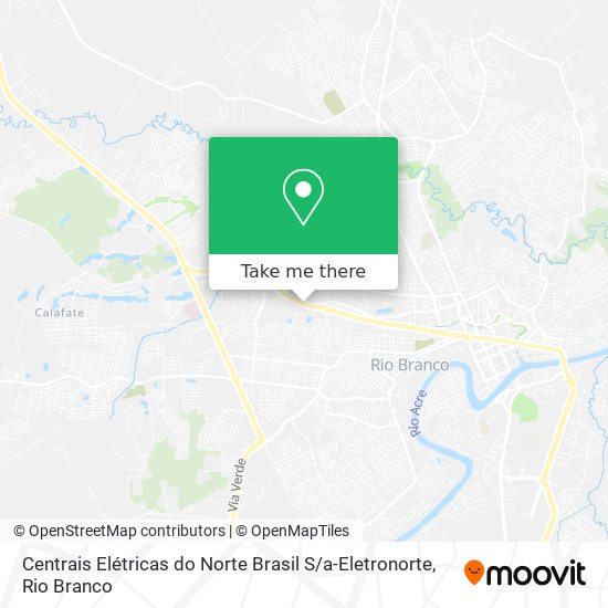 Mapa Centrais Elétricas do Norte Brasil S / a-Eletronorte