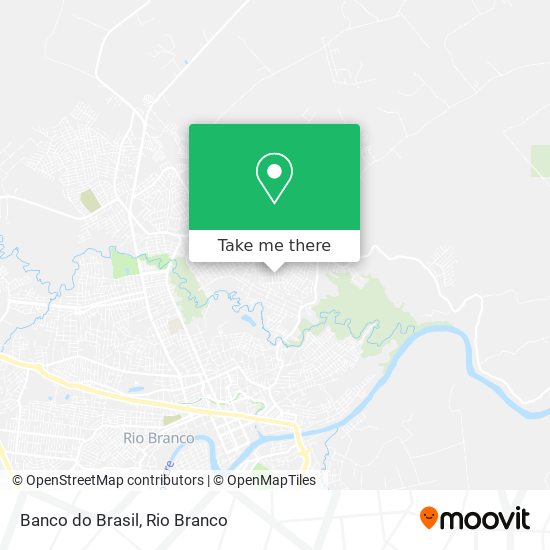 Mapa Banco do Brasil