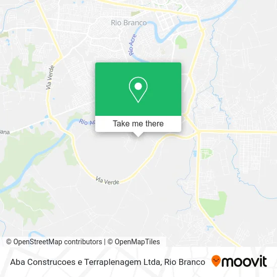 Aba Construcoes e Terraplenagem Ltda map