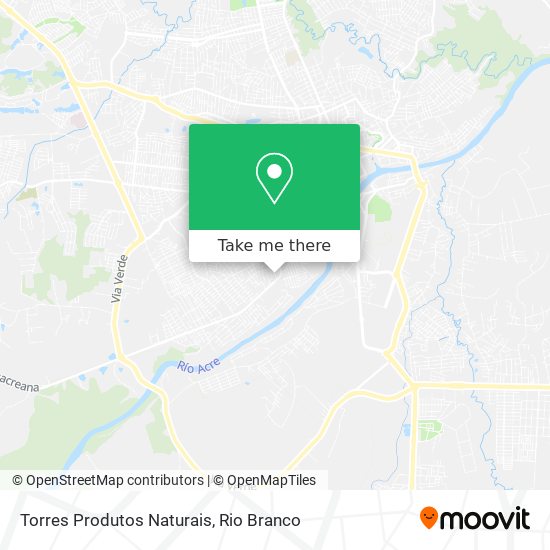 Torres Produtos Naturais map