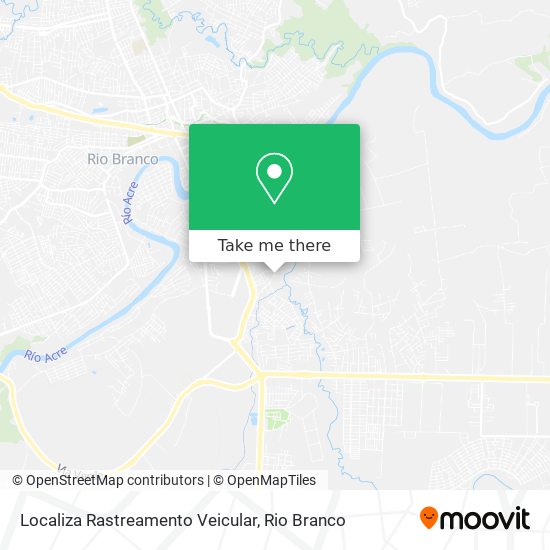 Localiza Rastreamento Veicular map