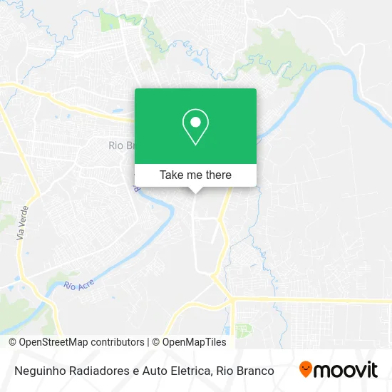 Neguinho Radiadores e Auto Eletrica map