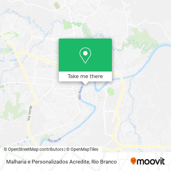 Malharia e Personalizados Acredite map