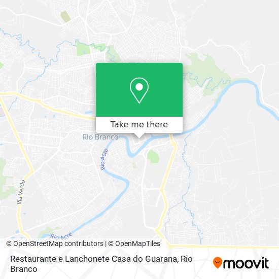 Restaurante e Lanchonete Casa do Guarana map