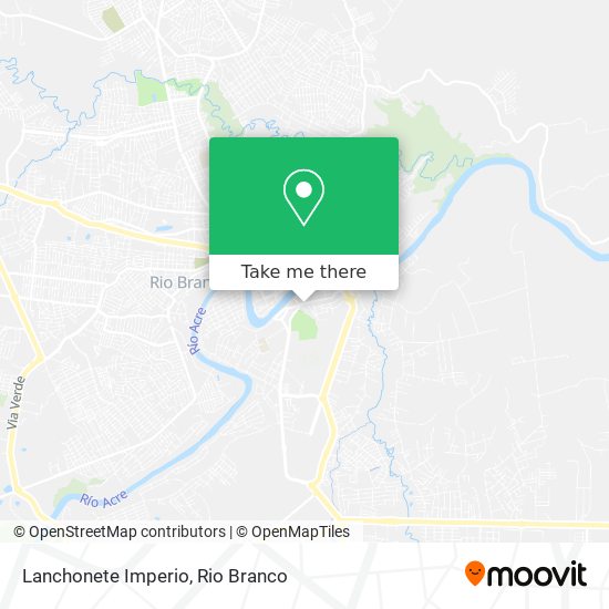 Lanchonete Imperio map