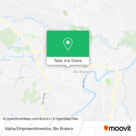 Mapa Alpha Empreendimentos