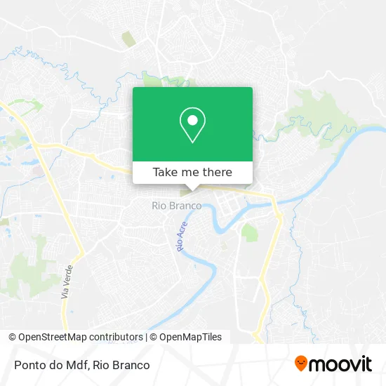 Ponto do Mdf map