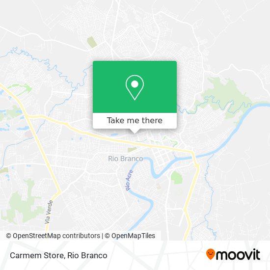 Mapa Carmem Store