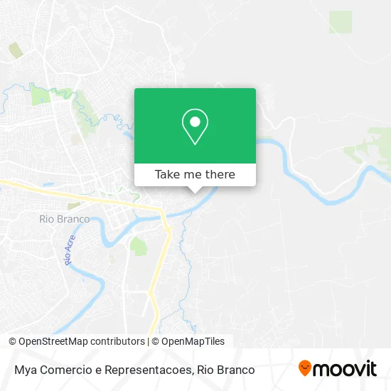 Mya Comercio e Representacoes map